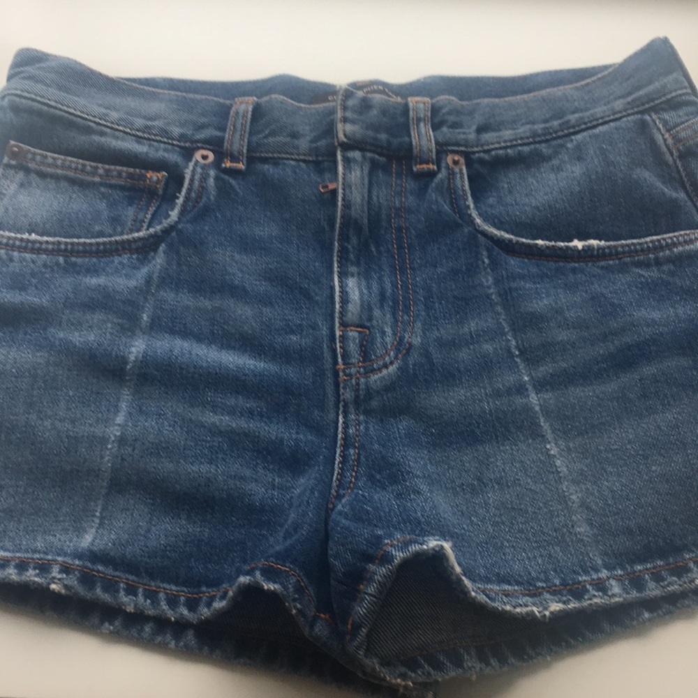 Christopher Kane denim shorts sz 24